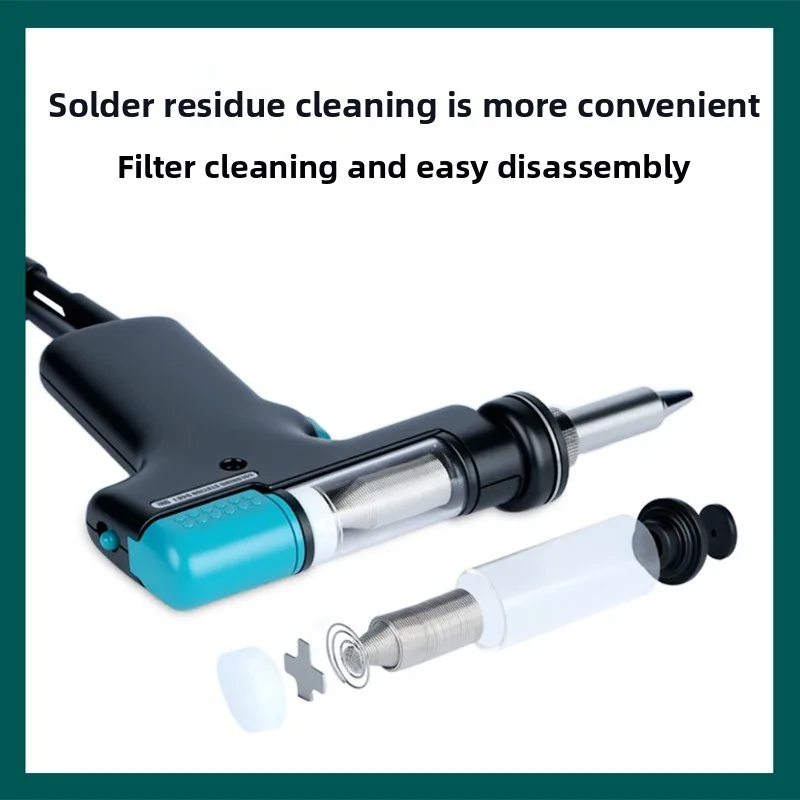 เครื่องดูดตะกั่วไฟฟ้ากำลังสูง  - Desoldering Gun Vacuum Electric บทวิจารณ์และราคา